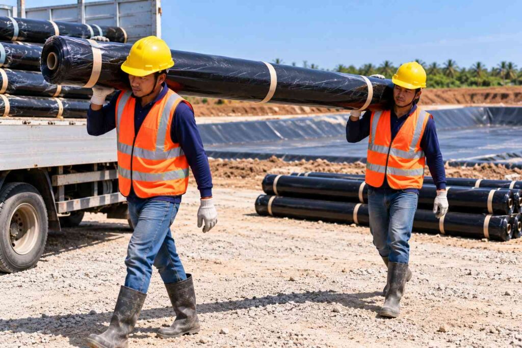 GEOMEMBRANE MURAH KABUPATEN PENUKAL ABAB LEMATANG ILIR